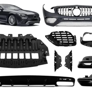 Un pachet de design tip S65 potrivit pentru Mercedes S-Class C217 Coupe 2014-2020 Retur gratuit