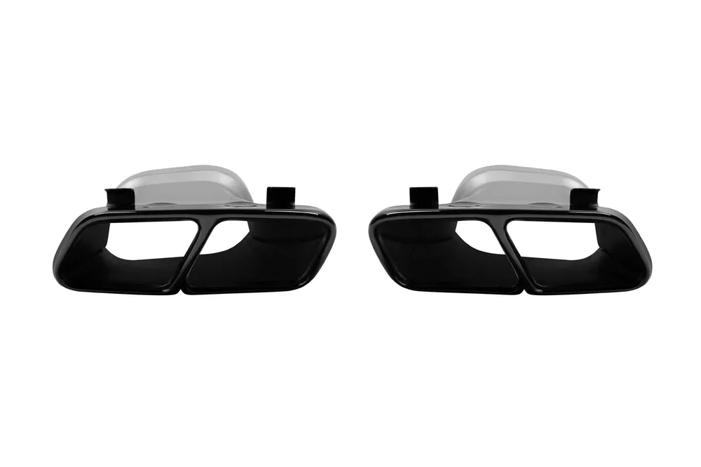 Set de terminații de evacuare negre tip GLA45 potrivite pentru Mercedes GLA X156 2013-2019 Vezi acum