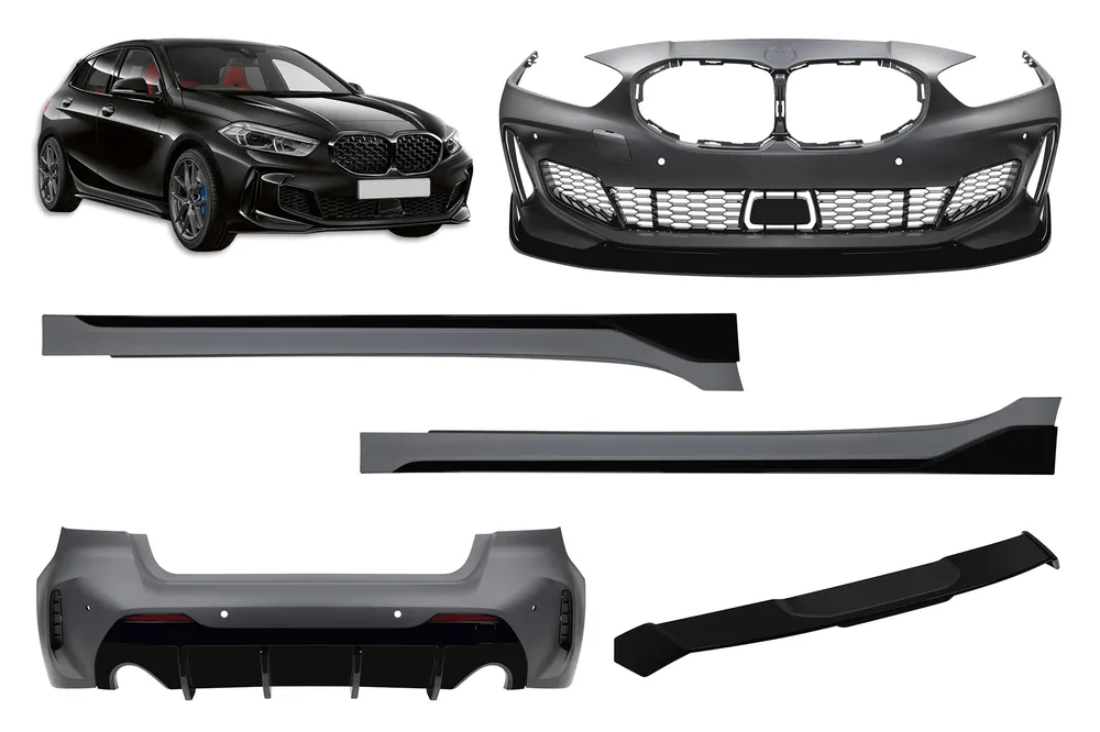 Disponibil imediat Pachet M Performance Design Design potrivit pentru BMW Seria 1 F40 cu 5 uși după 2019, -o–o-