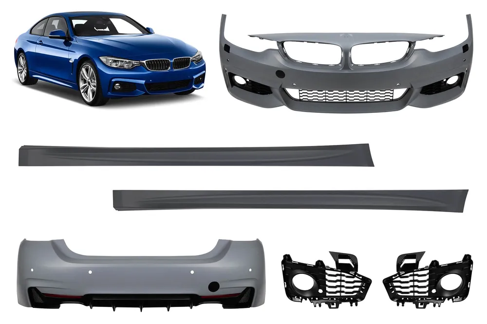 Ofertă Pachet M-tech potrivit pentru BMW Seria 4 F36 2013-2020, -oo–-, fără proiectoare de ceață