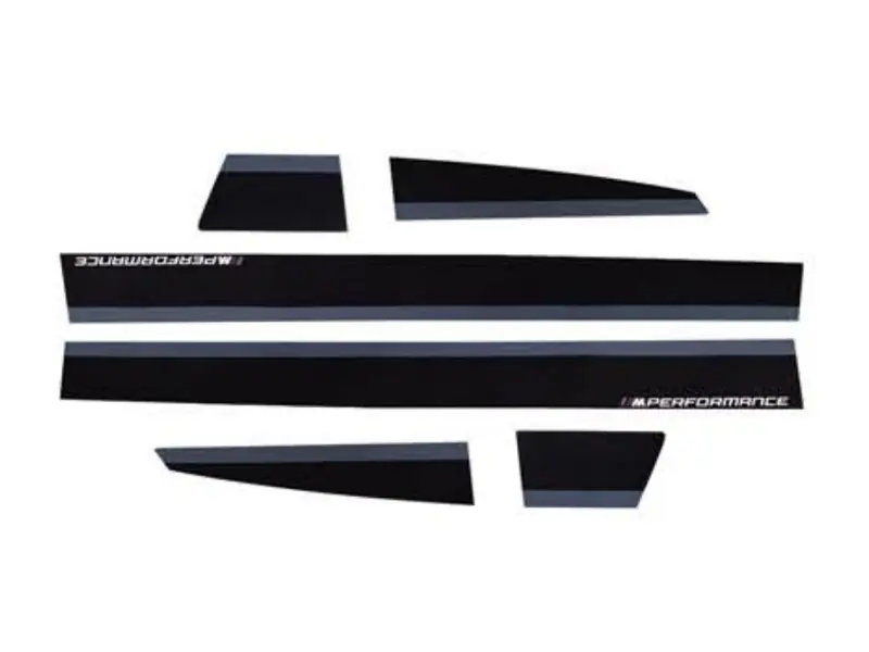 Autocolante M Performance Design Design potrivite pentru praguri M la BMW Seria 3 G20 sedan, G21 break după 2019 Ofertă limitată