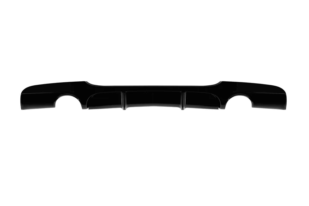 Ofertă Difuzor tip M Performance Design Design potrivit pentru bara spate M Technik pe BMW Seria 3 E90 sedan, E91 break 2004-2011 -O–O-, lac negru