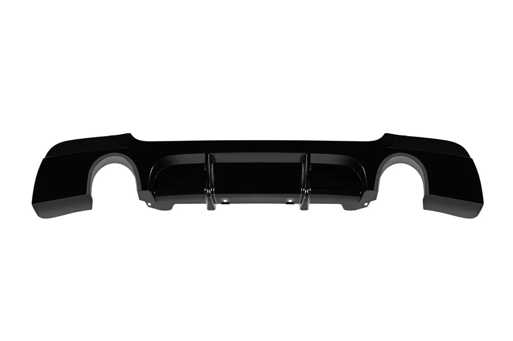 Difuzor de tip M Performance Design Design potrivit pentru bara de protecție M Technik din spate pe BMW Seria 3 E92 coupe 2007-2013, E93 cabrio 2007-2014 -o–o-, lac negru Comandă acum