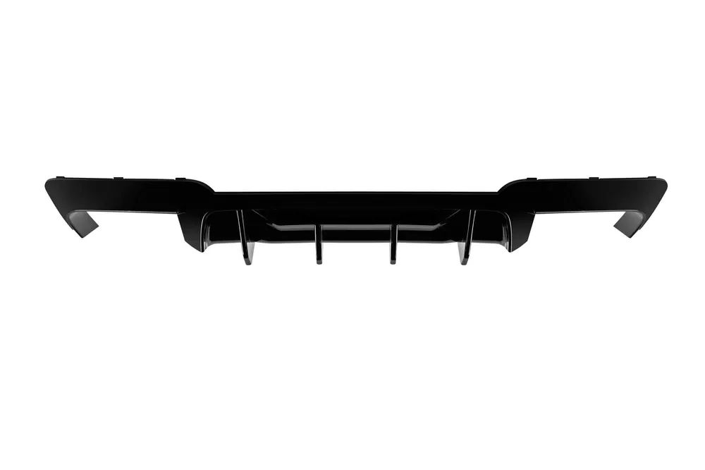 Noutate Difuzor tip M5 potrivit pentru bara spate M Technik a BMW Seria 5 F10 sedan, F11 break 2010-2017 -oo-oo-, lac negru