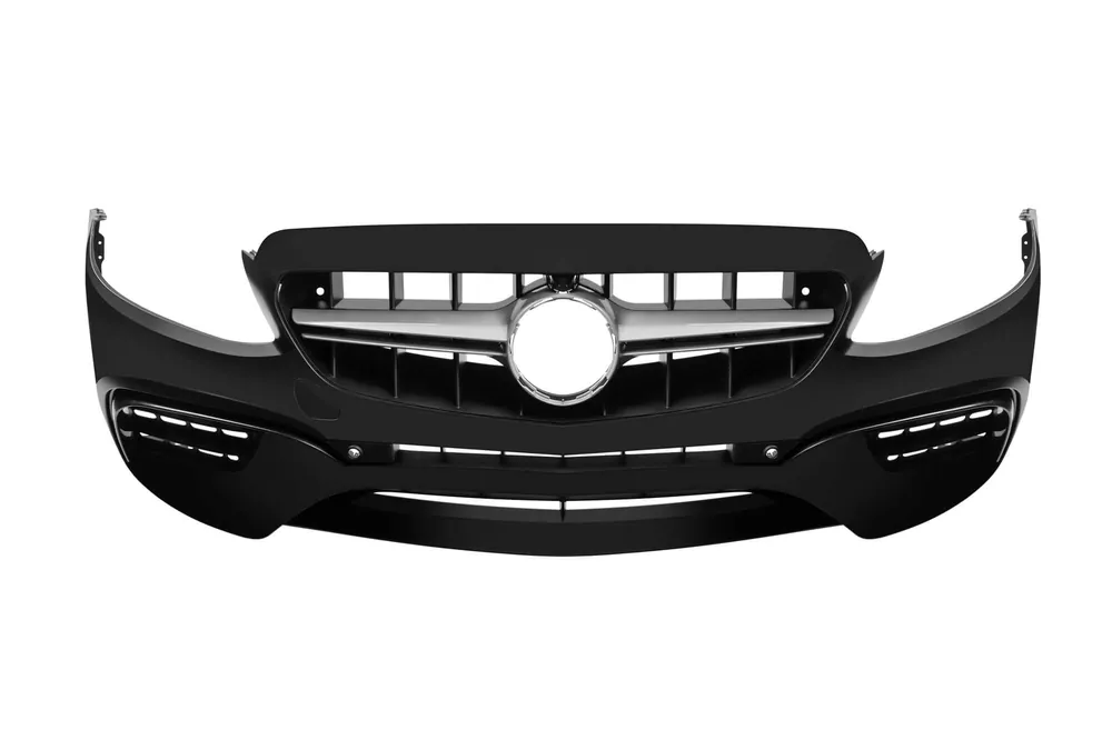 Bara frontală tip E63 potrivită pentru Mercedes E-Class W213 sedan, S213 break 2016-2019, pentru modelul fără clapete active Plată sigură