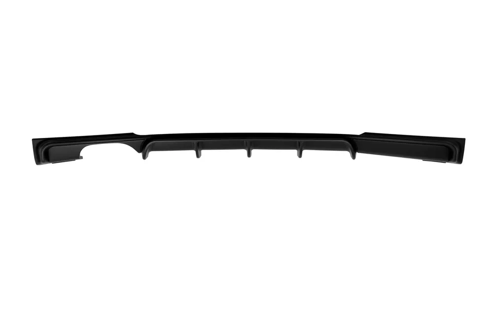 Promoție Difuzor tip M Performance Design Design potrivit pentru bara spate M Technik pe BMW Seria 3 F30 sedan, F31 break 2011-2019 -oo–, negru mat