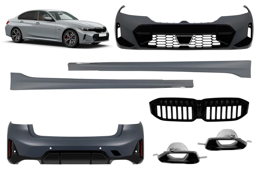 Pachet M Tech potrivit pentru BMW Seria 3 G20 LCI după 2022 Cumpără acum