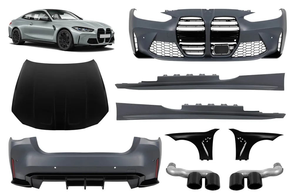 Doar azi Pachet M4 potrivit pentru BMW Seria 4 G22 coupe, G23 cabrio după 2020