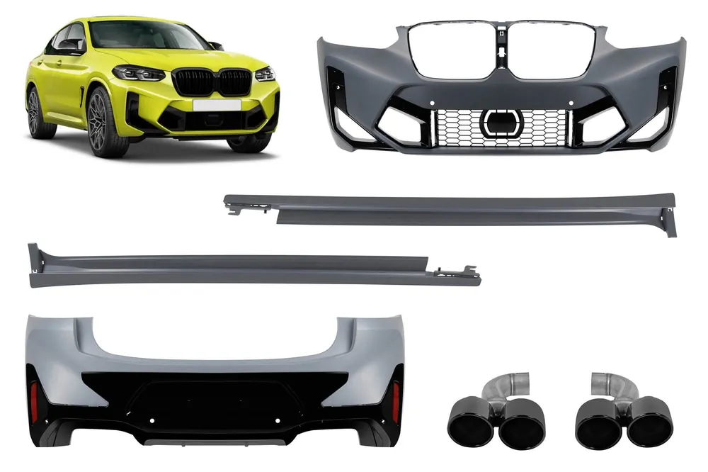 Pachet X4M potrivit pentru BMW X4 G02 2021-2024 Expediere rapidă