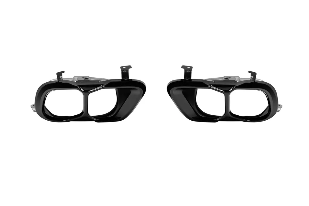Reducere Set de capete negre tip M Performance Design Design potrivit pentru BMW X7 G07 LCI după 2023
