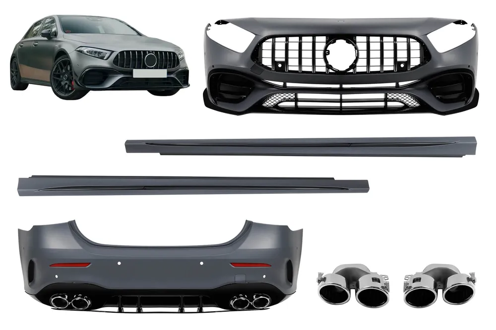 Cumpărături sigure Un pachet de design tip A45 potrivit pentru Mercedes A-Class A177 sedan după 2018