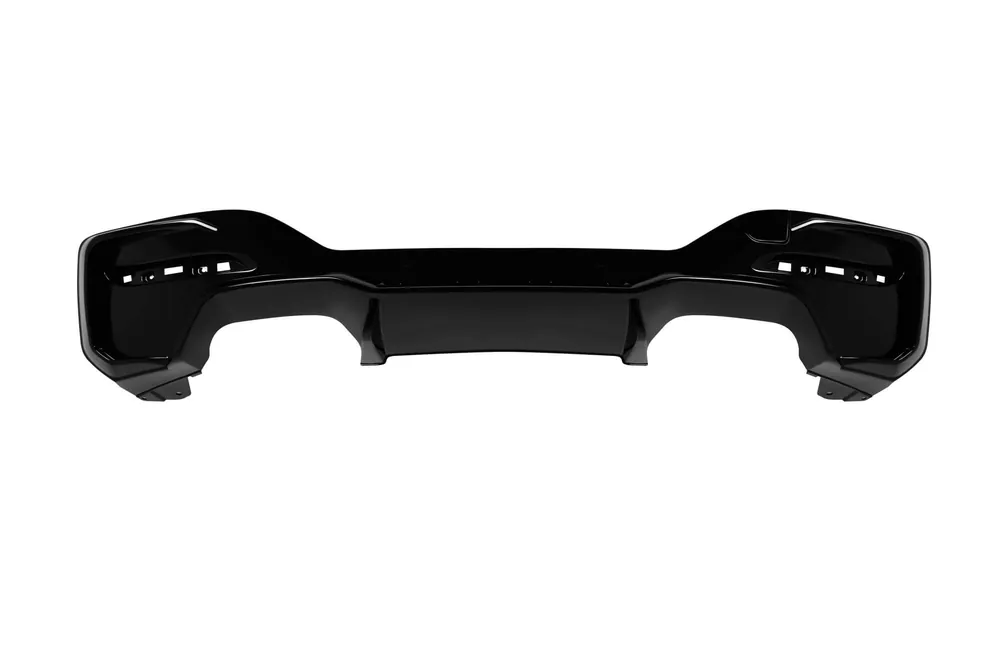 Difuzor tip M1 competition potrivit pentru bara spate M tech pe BMW Seria 1 F20, F21 2015-2019 -oo–oo-, lac negru Preferatul clienților