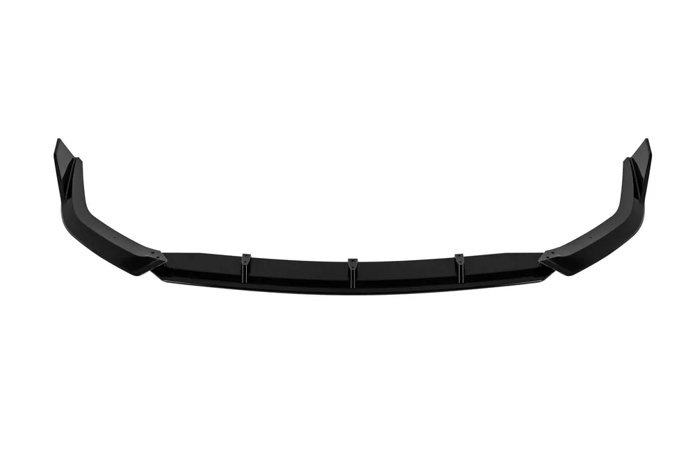 Disponibil imediat Spoiler tip M Performance Design Design potrivit pentru bara de protecție M tech din față a BMW Seria 2 F44 după 2020, lac negru