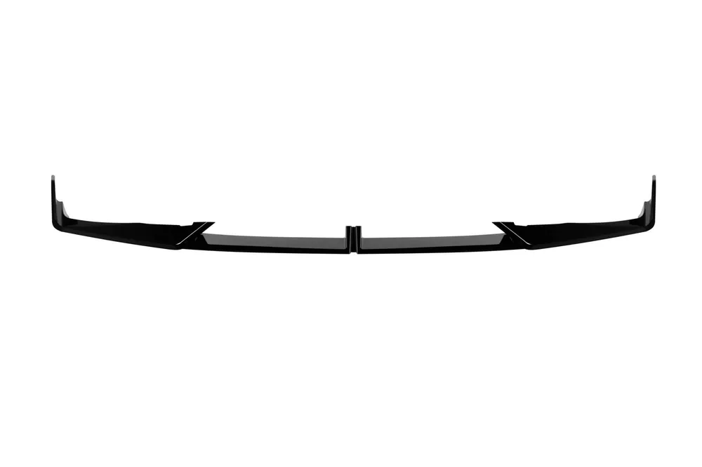 Cumpărături sigure Spoiler potrivit pentru bara de protecție frontală M a BMW X4 G02 2021-2024, lac negru