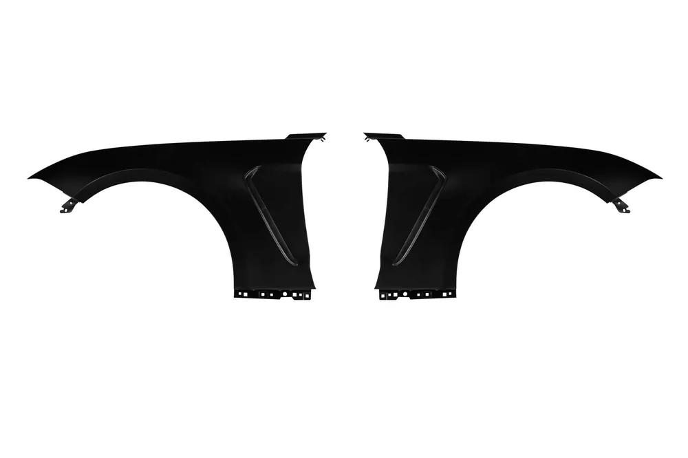 Aripi frontale din otel tip GT350 potrivite pentru Ford Mustang 2018-2020 Promoție
