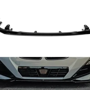 Spoiler tip MP design potrivit pentru bara de protecție M tech frontală a BMW Seria 2 G42 coupe după 2022, lac negru Cel mai bun preț