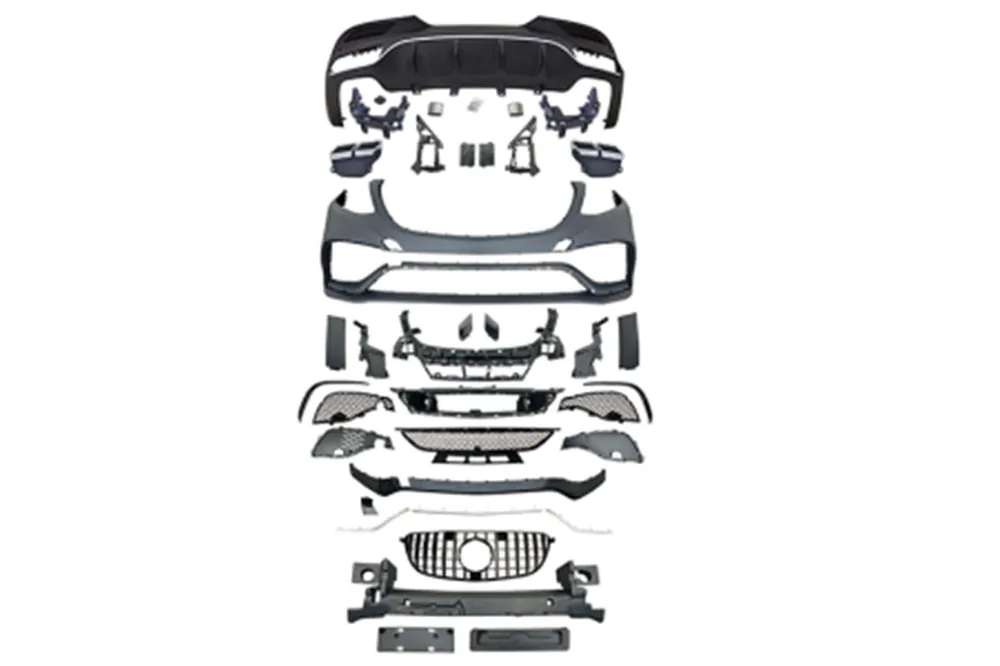 Transport gratuit Pachet de tuning tip 63 potrivit pentru Mercedes GLE Coupe C292 2016-2019, pentru modelul echipat cu bara spate A Design Line
