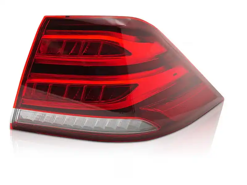 Stop LED drept suitable pentru Mercedes GLE W166 2015-2019, roșu Lichidare de stoc
