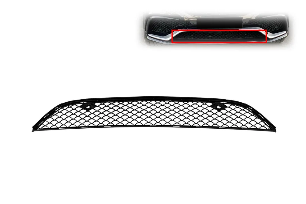 Grilă centrală potrivită pentru bara de protecție frontală A Design a Mercedes GLE Coupe C292 2015-2019 Nu rata