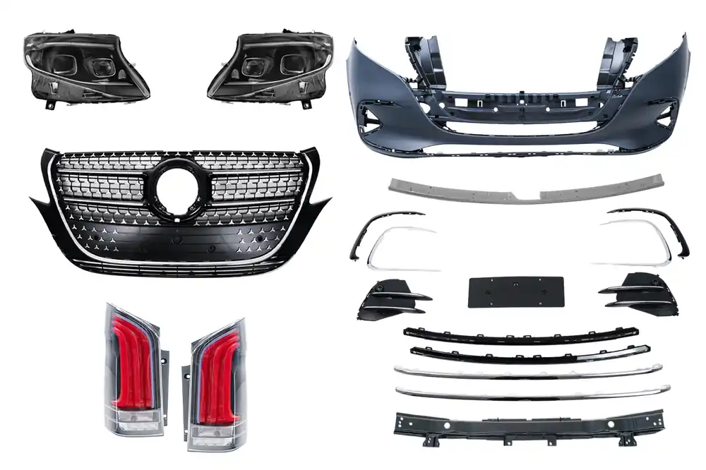 Kit Exterior Complet compatibil cu Mercedes Vito (2020-2024) Disponibil imediat
