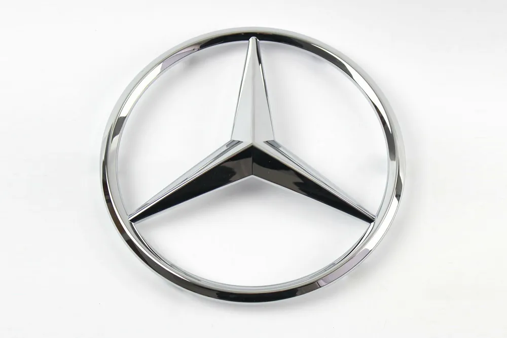 Emblemă pentru grila frontală potrivită pentru Mercedes 186 mm Super ofertă
