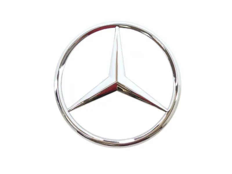 Preț redus Emblemă pentru grila frontală potrivită pentru Mercedes 165 mm