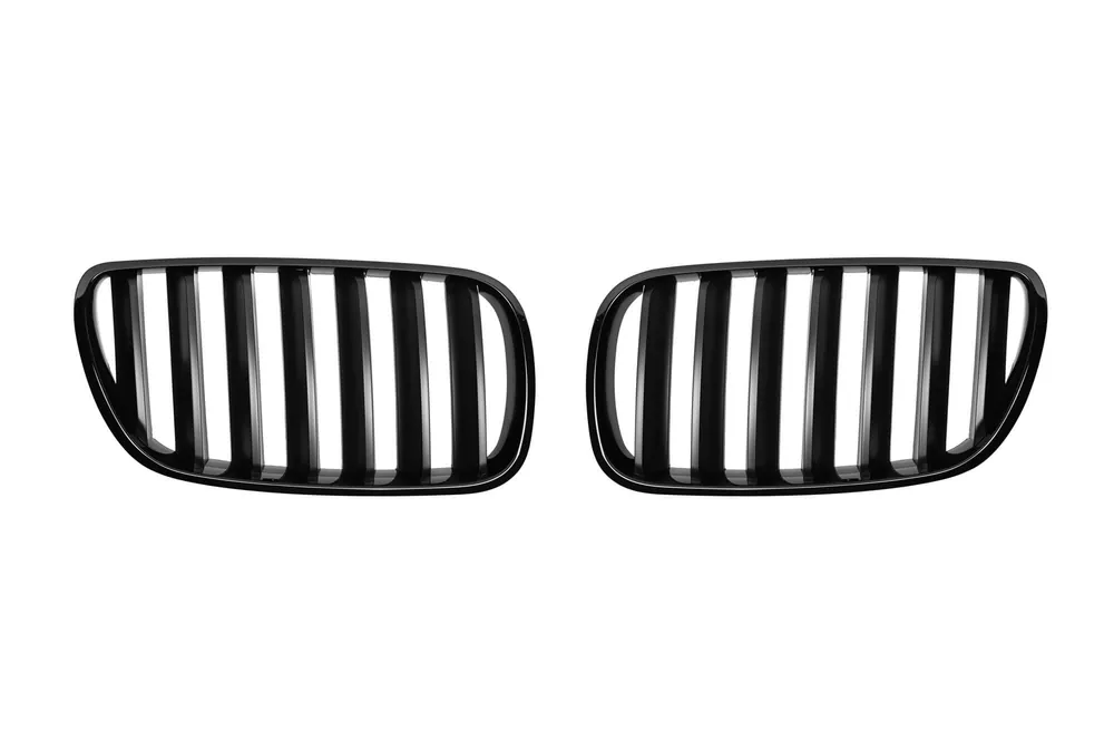 Grile rinichi negre potrivite pentru BMW X3 E83 2007-2010 Comandă acum