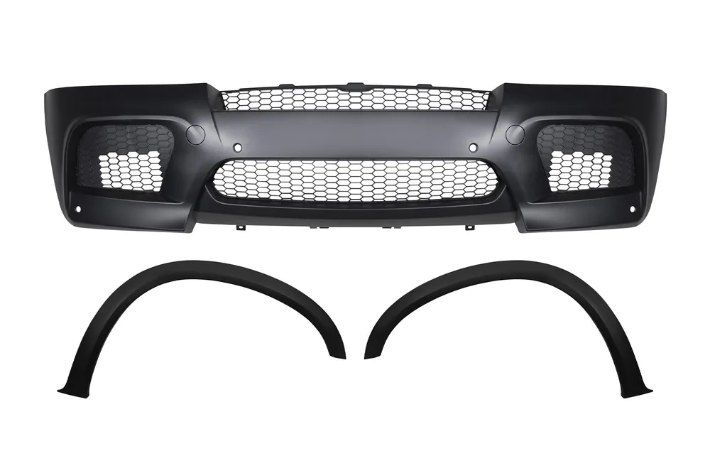 Bumper frontal X5M potrivit pentru BMW X5 E70 2010-2013 cu extensii pentru aripile din față Retur gratuit