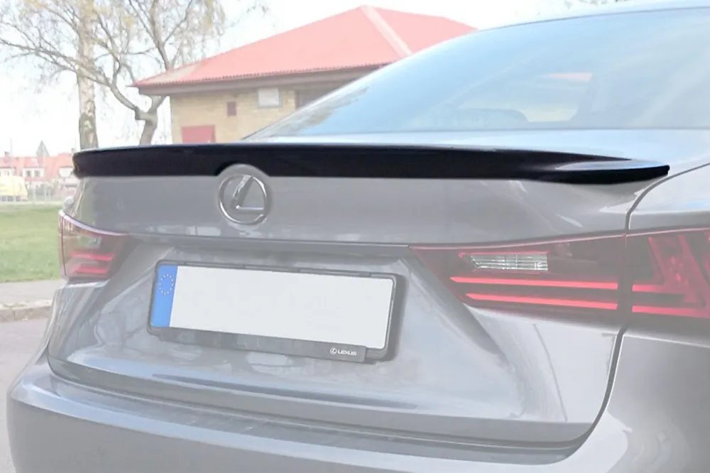 Spoiler tip F-sport pentru portbagaj, potrivit pentru Lexus IS sedan după 2014, necolorat Preț redus