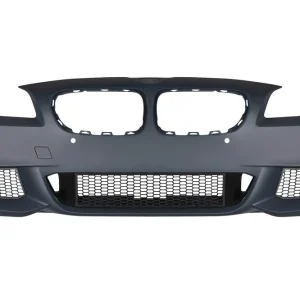 Bara frontală M Technik potrivită pentru BMW Seria 5 F10 sedan, F11 touring 2010-2013 cu PDC, cu duze de spălare, fără faruri de ceață Ieftin