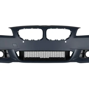 Bumper frontal M Technik potrivit pentru BMW Seria 5 F10 sedan, F11 touring 2013-2017 cu PDC, cu duze de spălare, fără faruri de ceață Retur ușor