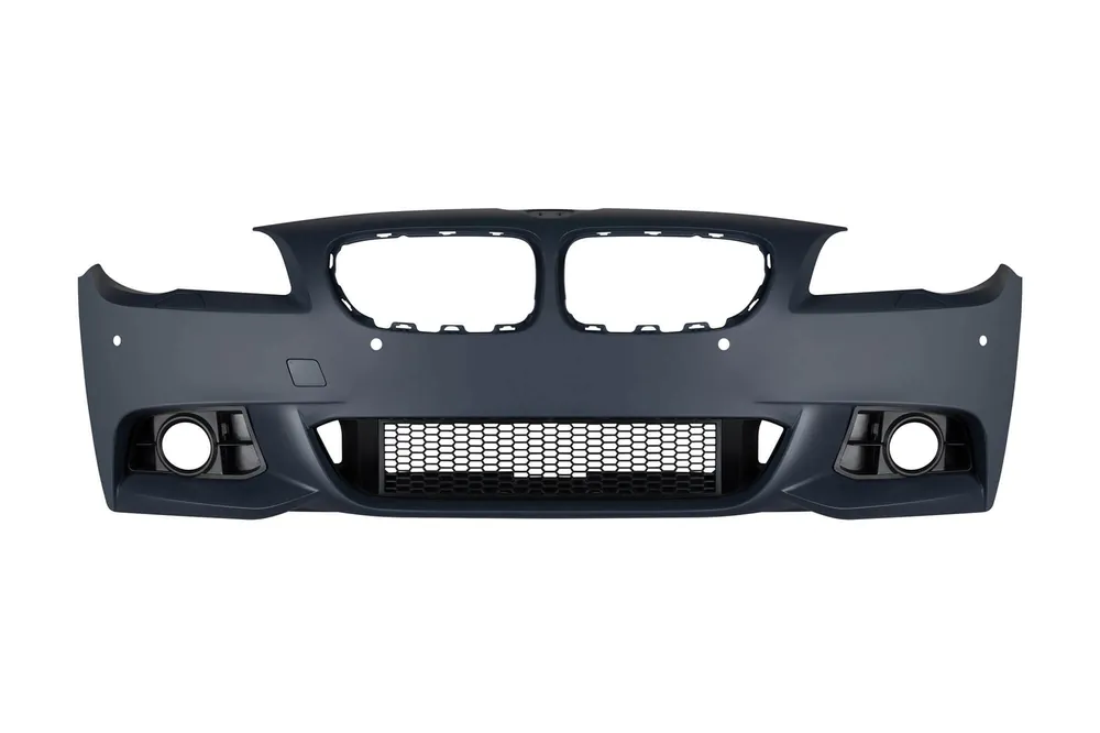 Bumper frontal M Technik potrivit pentru BMW Seria 5 F10 sedan, F11 touring 2013-2017 cu PDC, cu duze de spălare, fără faruri de ceață Retur ușor
