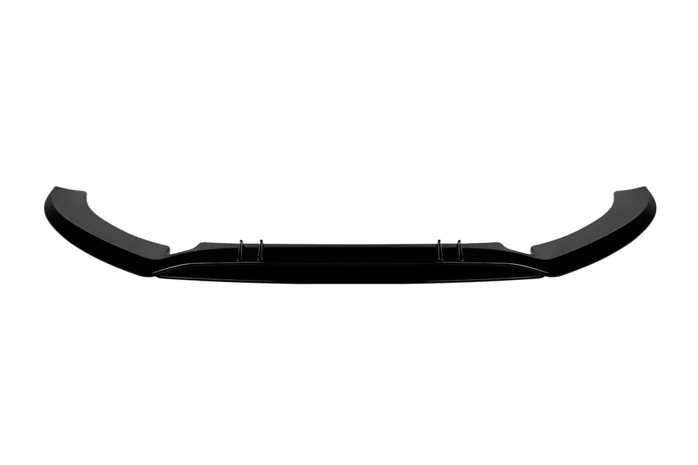 Plată securizată Spoiler tip RS6 potrivit pentru bara RS din față a Audi A6 sedan, break 2010-2016, lac negru