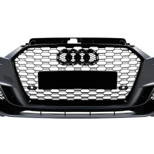 Bumper frontal tip RS3 potrivit pentru Audi A3 hatchback 2017-2019 Ofertă limitată