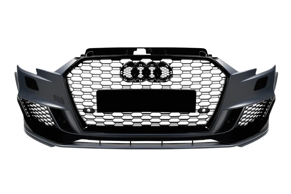 Bumper frontal tip RS3 potrivit pentru Audi A3 hatchback 2017-2019 Ofertă limitată