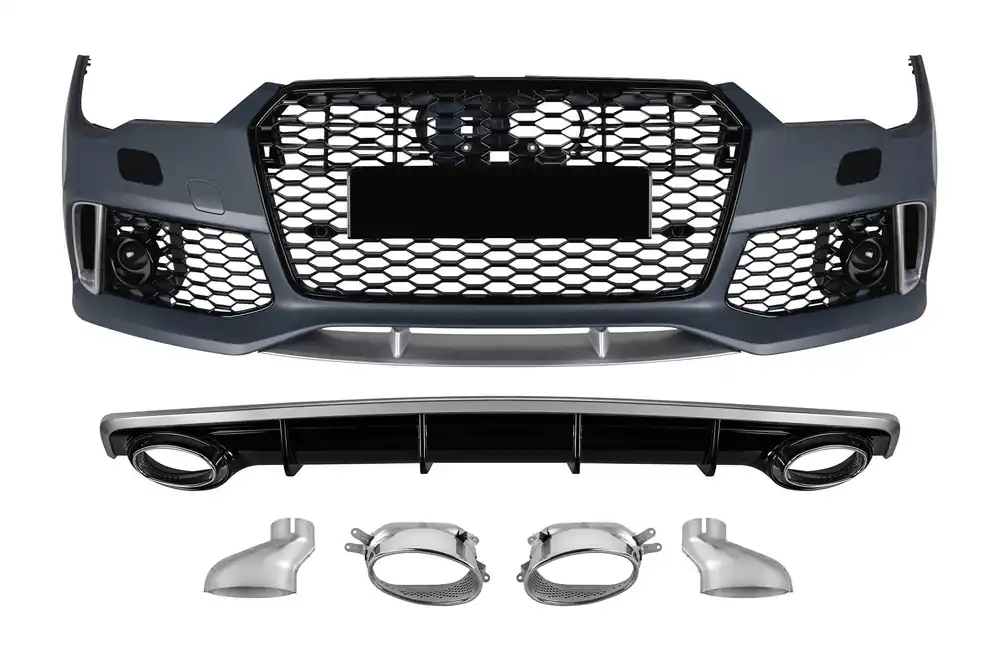 Pachet RS7 potrivit pentru Audi A7 2015-2017 pentru modelul cu bara de protecție spate standard Disponibil imediat