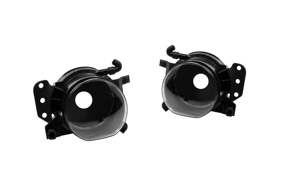Kit de proiectoare tip M technik/M3 potrivit pentru BMW Seria 3 E90/E91 2005-2011 crom, stânga + dreapta Noutate