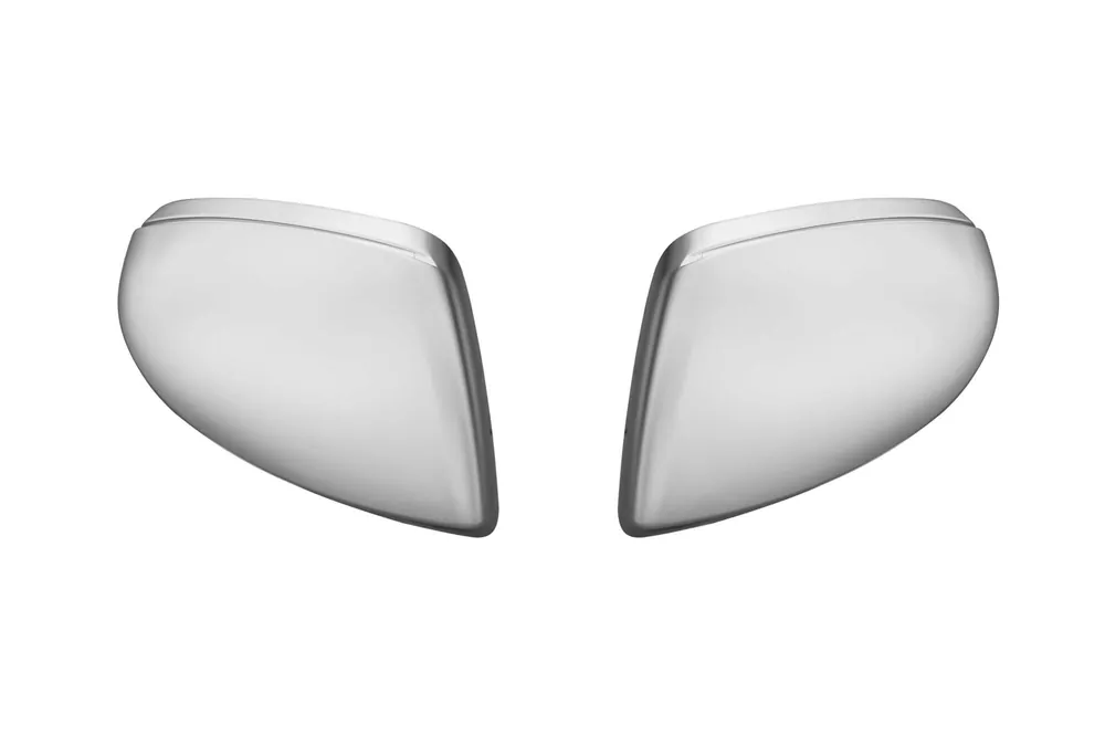 Plată sigură Capace de oglindă tip RS gri mat, potrivite pentru oglinzi standard pe Audi A6 2019-2021, A7 2019-2021, A8 2018-2021