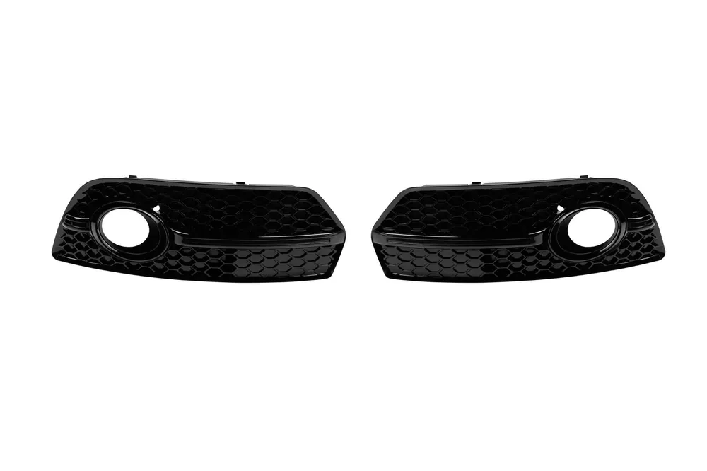 Set grilă tip RSQ5 în jurul farurilor de ceață potrivit pentru Audi Q5 2008-2011, lac negru Doar azi