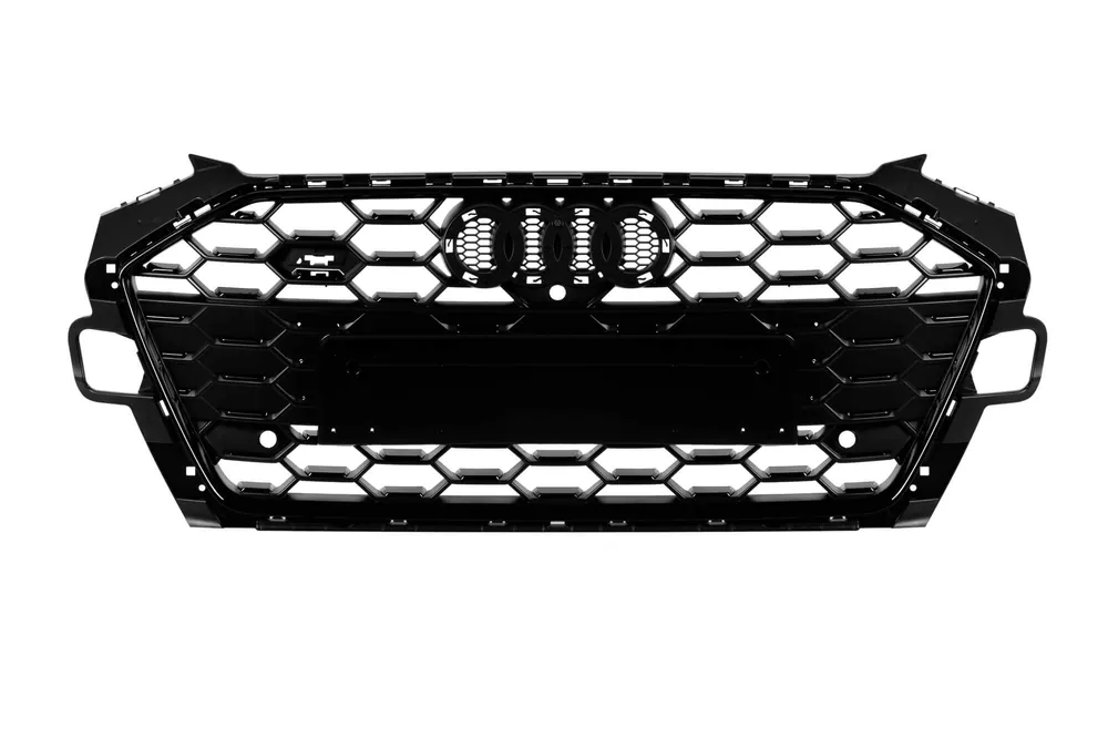 Grilă lac negru tip S4 potrivită pentru Audi A4 B9.5 2020-2024 Reducere de preț