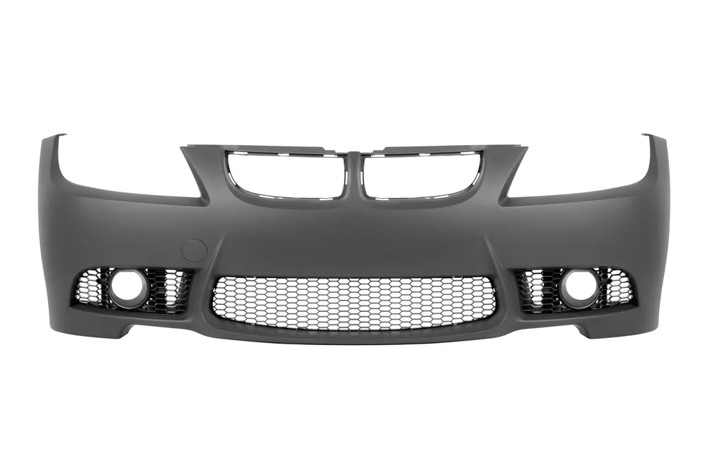 Bara frontală 3M potrivită pentru BMW Seria 3 E90 Sedan, E91 Touring 2005-2008, cu PDC, fără găuri pentru spălarea farurilor Disponibil imediat