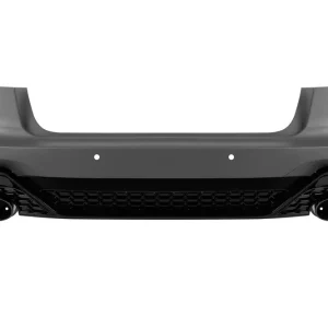 Bara spate RS6 2021 potrivită pentru Audi A6 sedan 2015-2018 cu ieșiri de evacuare negre Doar azi
