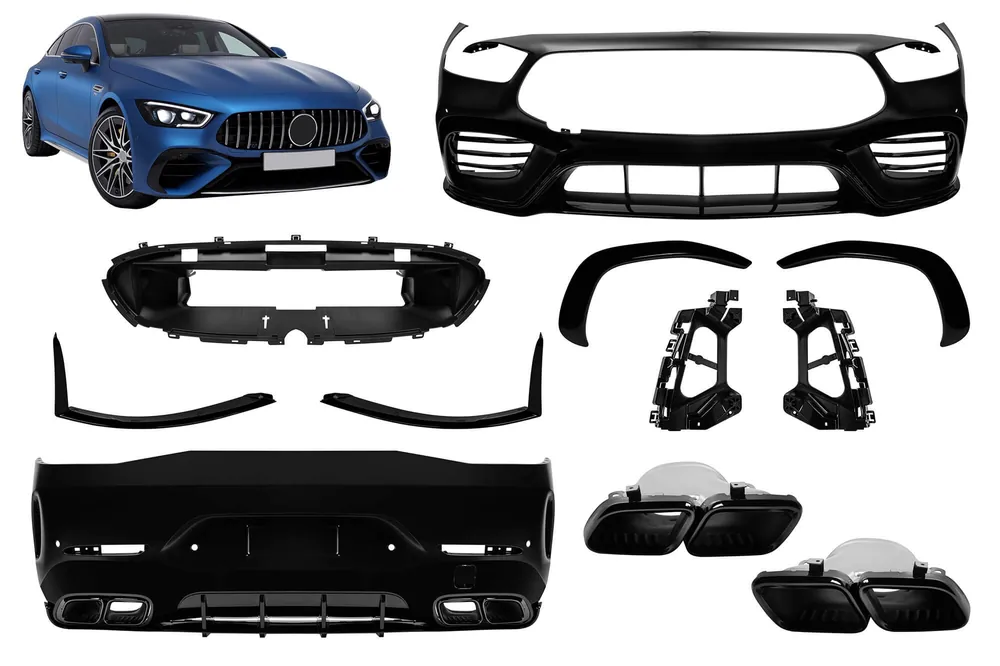Un pachet de design tip GT63 potrivit pentru Mercedes A Design GT X290 Coupe cu 4 uși după 2019 Cel mai bun preț