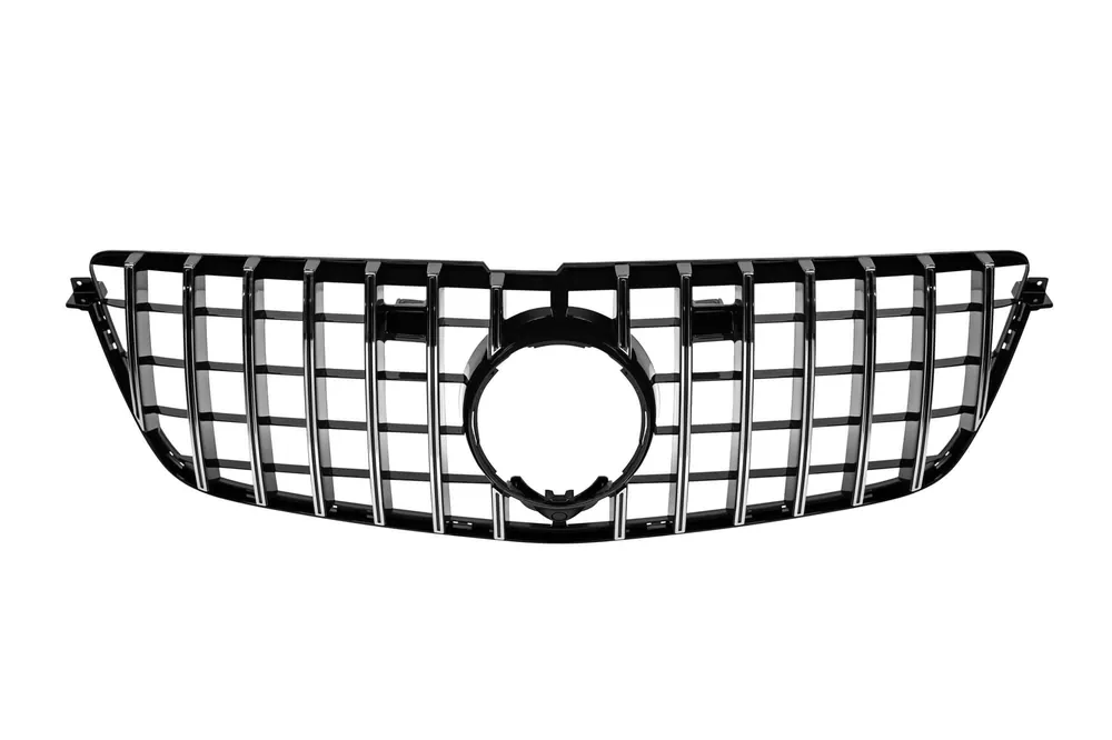 Grilă tip GT crom/neagră potrivită pentru Mercedes GL X166 2013-2015 Ieftin