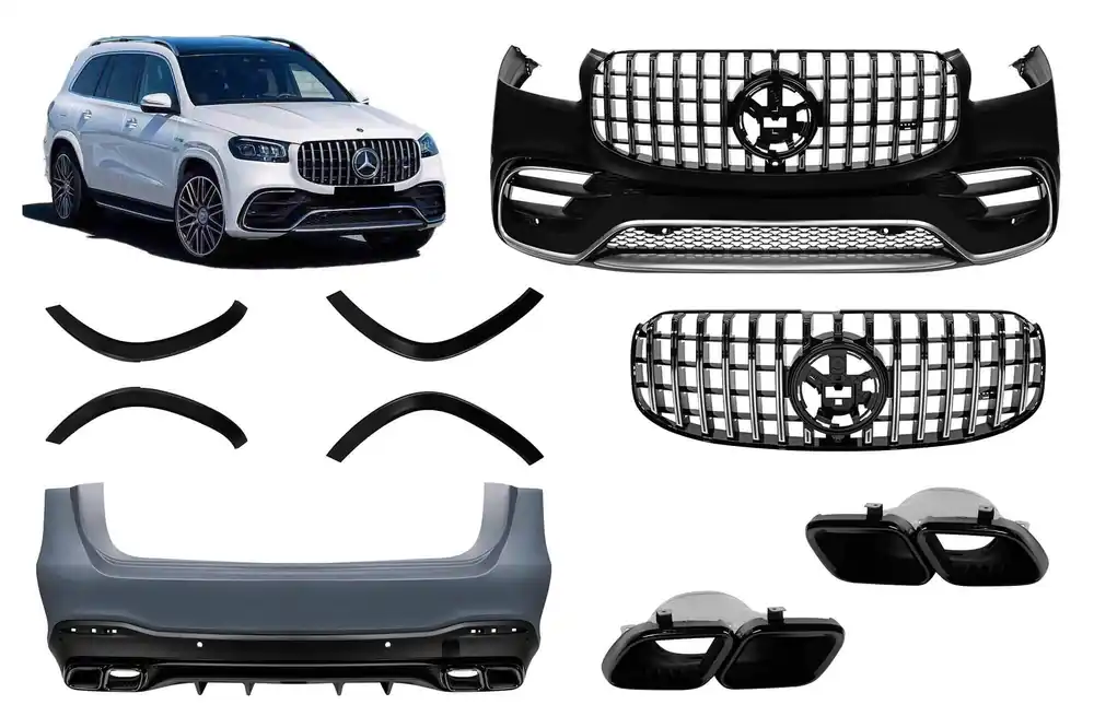 Nu rata Pachet de tuning tip 63 potrivit pentru Mercedes GLS X167 2020-2023