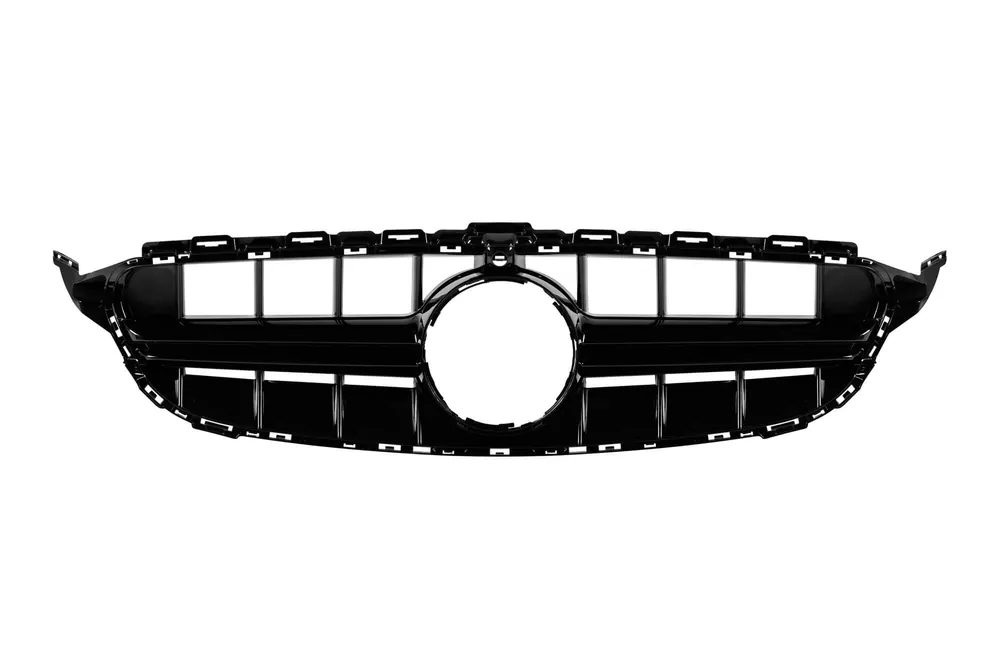 Livrare gratuită Grilaj lacuit negru tip E63 potrivit pentru Mercedes Clasa C W205, S205 2014-2019