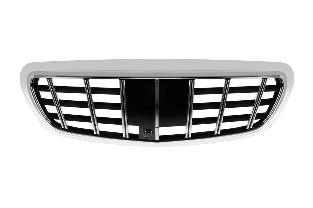 Cumpără online Grilă cromată tip Brabus potrivită pentru Mercedes E-Class W212 sedan, break 2014-2016
