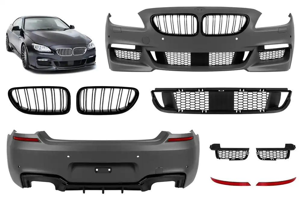 Kit de tuning stil M tech potrivit pentru BMW Seria 6 F06, F12, F13 2011-2018 Promoție