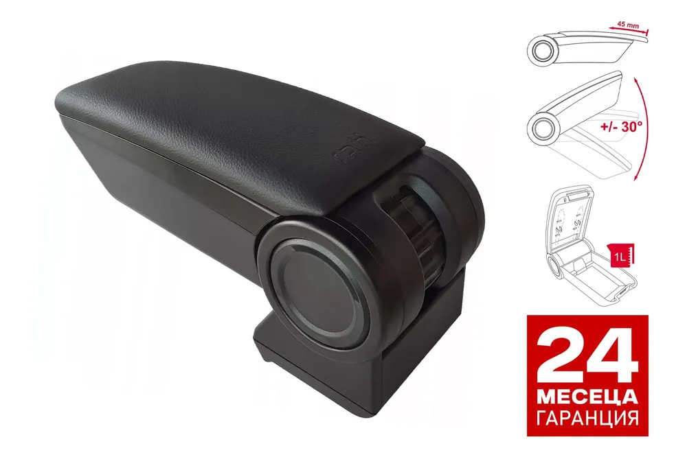 Bratara Rati model Armster 3 cu piele eco neagră potrivită pentru Opel Corsa E 2014-2019 Comandă acum