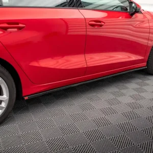 Transport gratuit Adăugiri Maxton Design potrivite pentru praguri Audi A3 8Y după 2019, lac negru